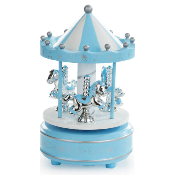 Giostrina cavalli celeste con carillon - i nini di JeanJacqueDiva JJD1959