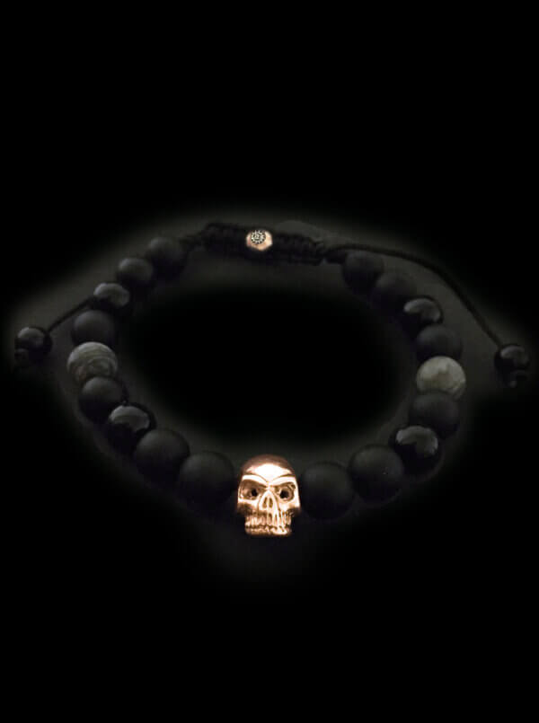 Bracciale Skull mac rosè